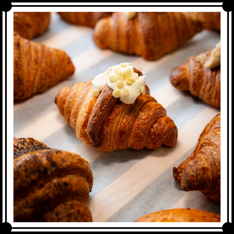 Croissant white choco 180g